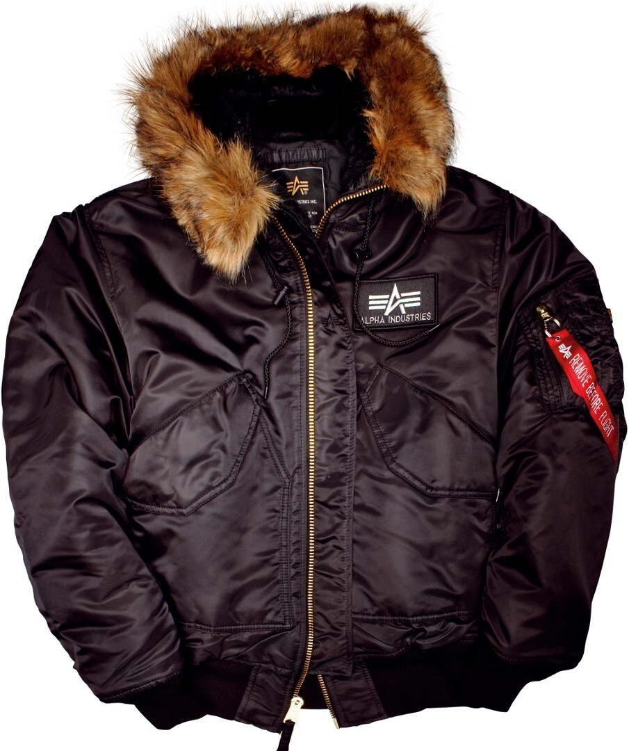 

Куртка Alpha Industries 45P Hooded, черный