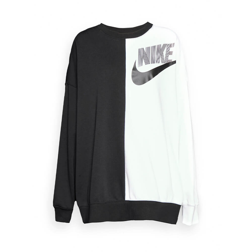 

Толстовка Nike Sportswear Crew, черно-белый