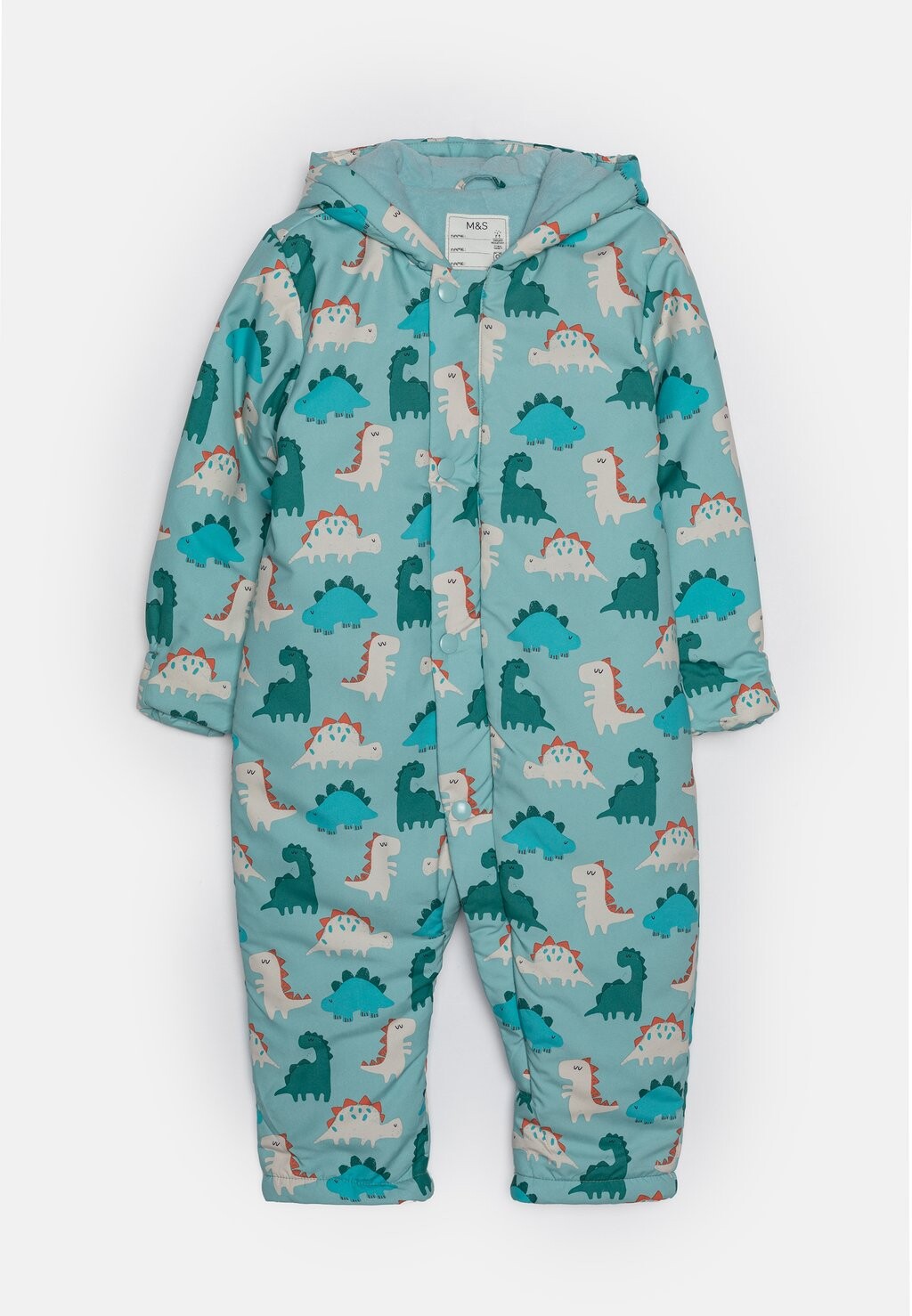 

Зимний комбинезон DINOSAUR SNOWSUIT UNISEX Marks & Spencer, цвет green