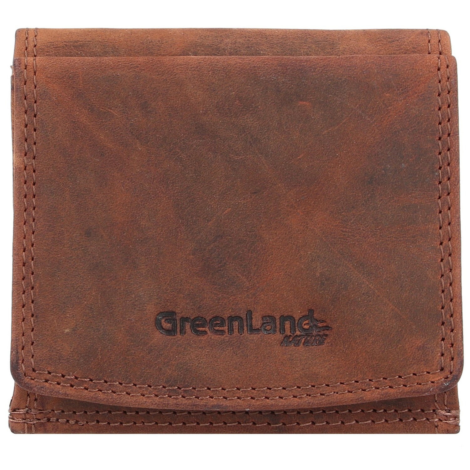 Кошелек Greenland Nature Montenegro RFID Leder 10 см, коричневый