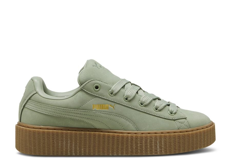 

Кроссовки Puma Fenty X Creeper Phatty 'Earth Tone Pack - Green Fog', зеленый