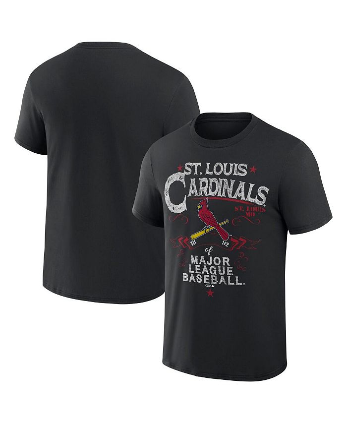 

Мужская футболка Darius Rucker Collection by Black St. Louis Cardinals Beach Splatter Fanatics, черный