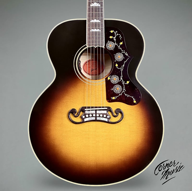 Акустическая гитара Gibson SJ-200 Original 2023 - Vintage Sunburst акустическая гитара gibson miranda lambert bluebird 2023 bluebonnet