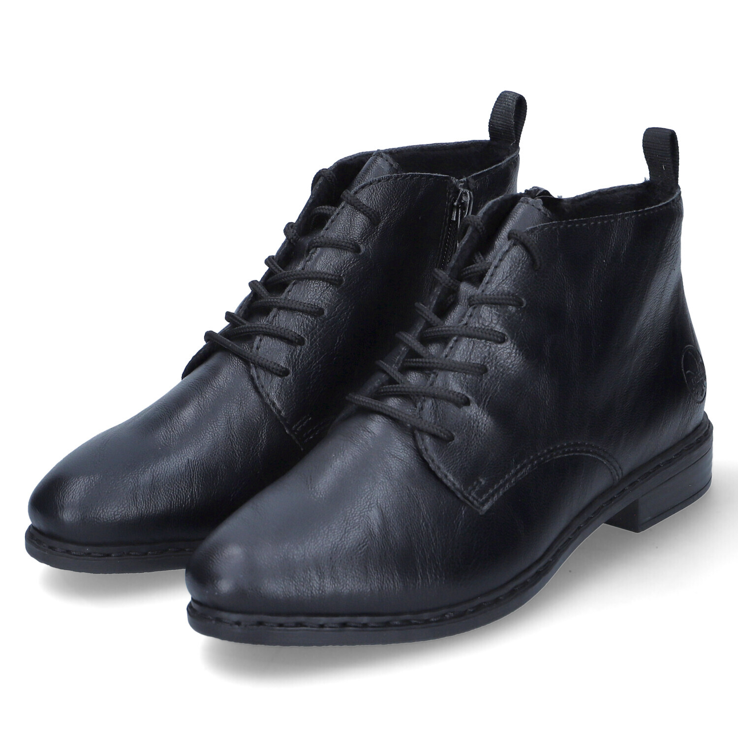 

Ботинки rieker Schnürstiefeletten, черный