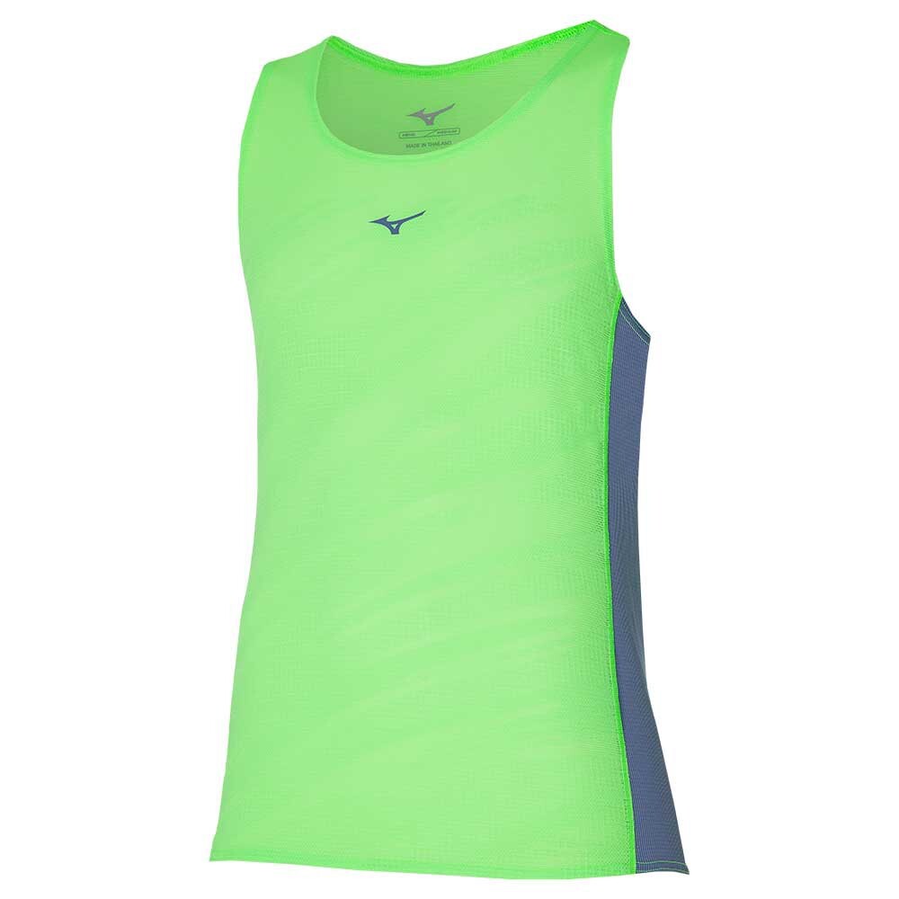 

Футболка без рукавов Mizuno Aero, зеленый