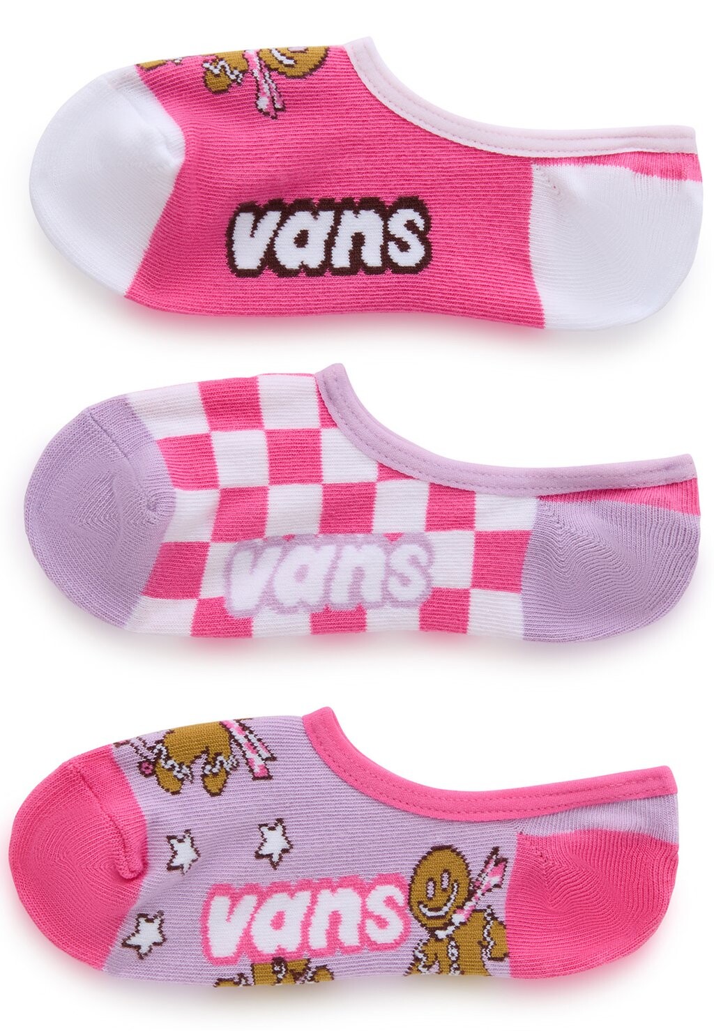 

Носки Ginger Board Canoodle3 Pack Vans, цвет carmine rose
