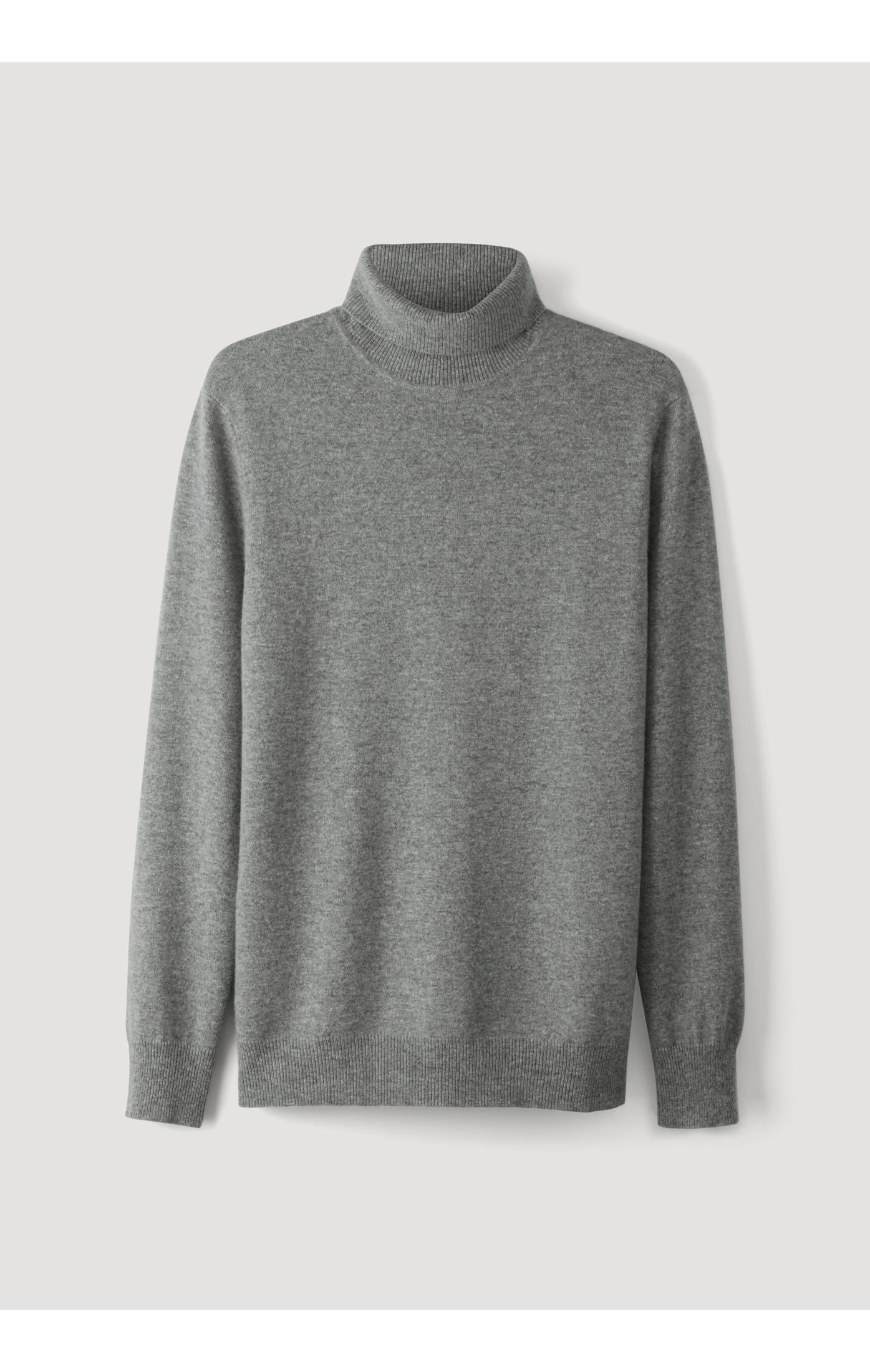 Пуловер Hessnatur Rollkragen, серый