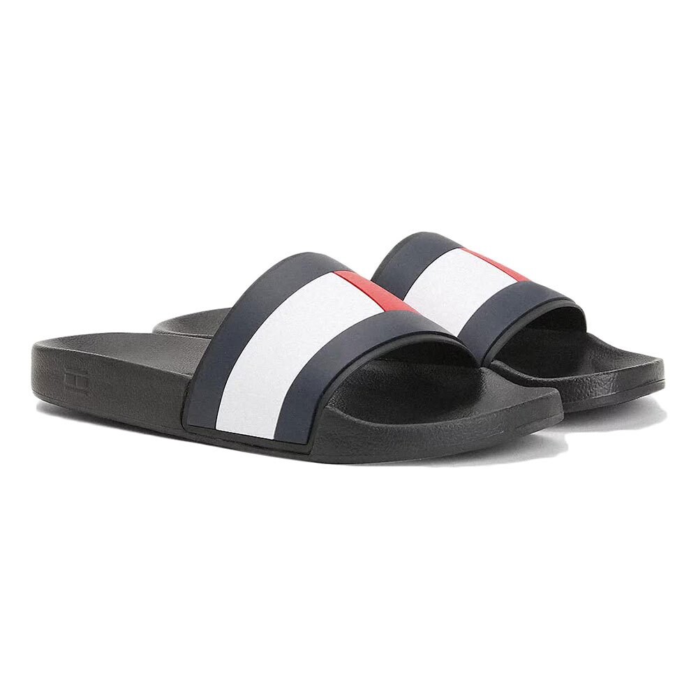 

Шлепанцы Tommy Hilfiger Rubber Flag, черный