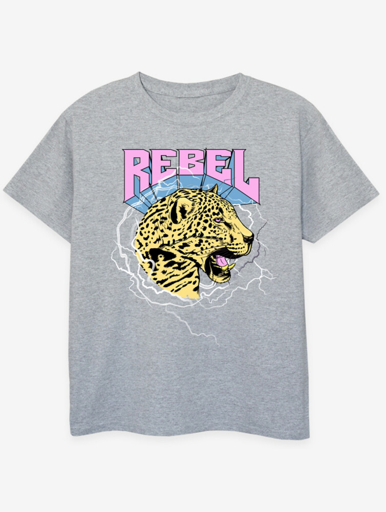 

Детская серая футболка NW2 Music Festival Rebel Slogan George., серый
