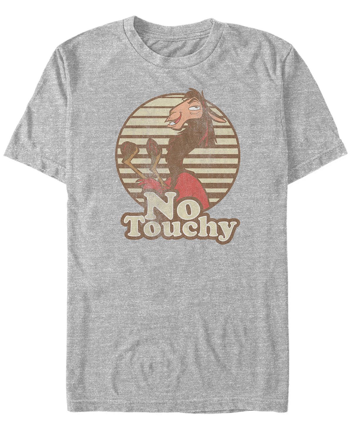 Мужская футболка с коротким рукавом disney emperor's new groove kuzco llama no touchy Fifth Sun, мульти
