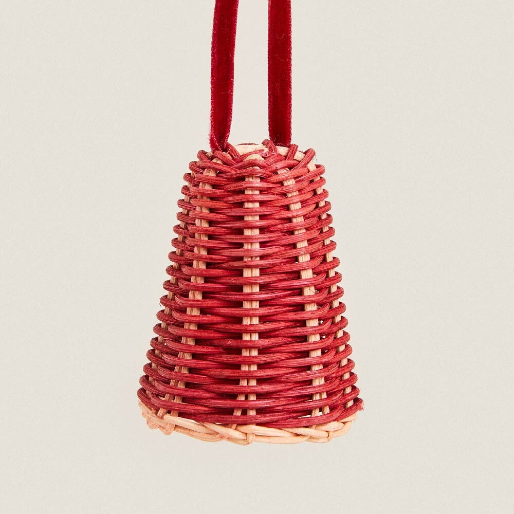 

Ёлочная игрушка Zara Home Christmas Rattan Bell Decoration