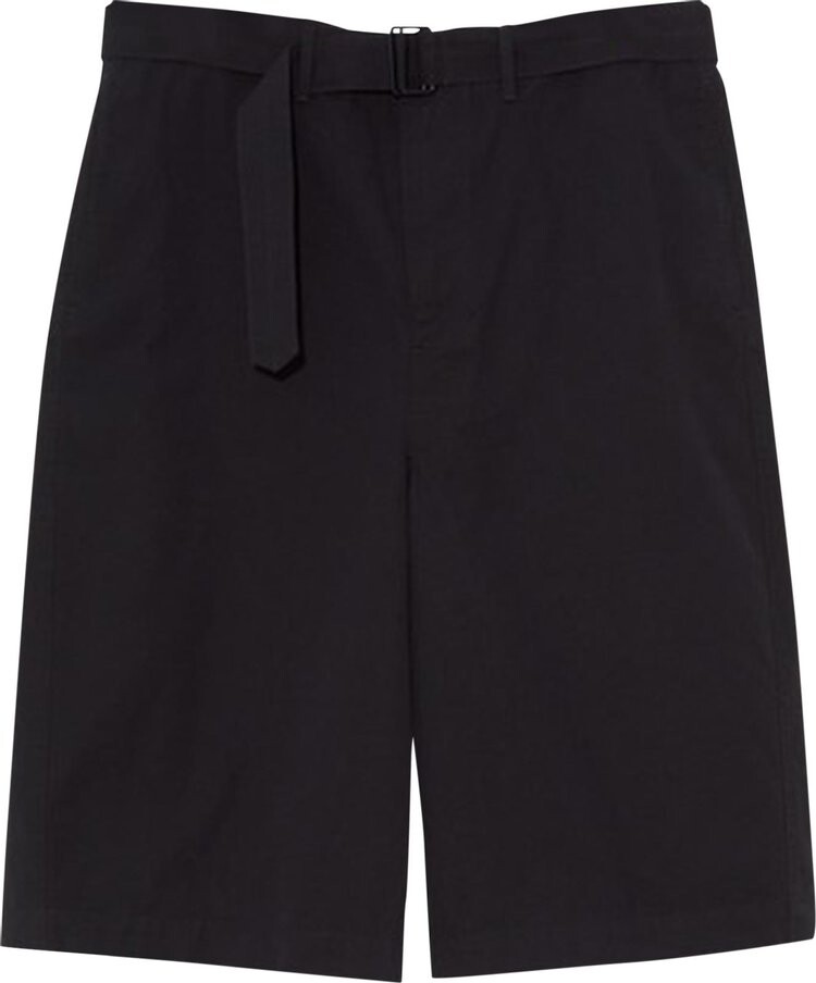 

Шорты Lemaire One Pleat Bermuda Shorts 'Black', черный