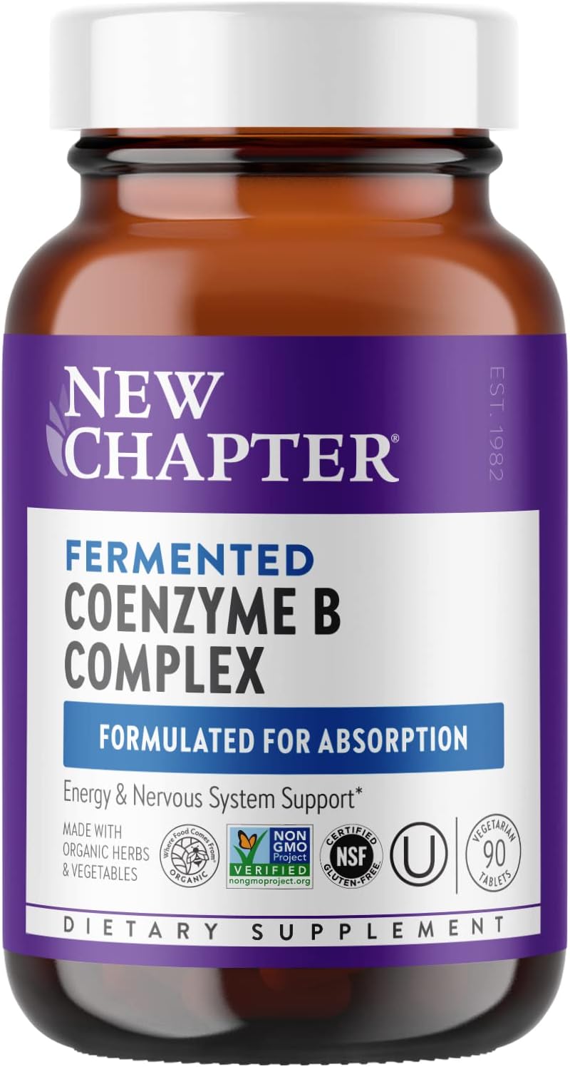 Витамины группы B New Chapter Coenzyme B Complex, 90 таблеток витамины группы b biotics research bio b complex 90 таблеток