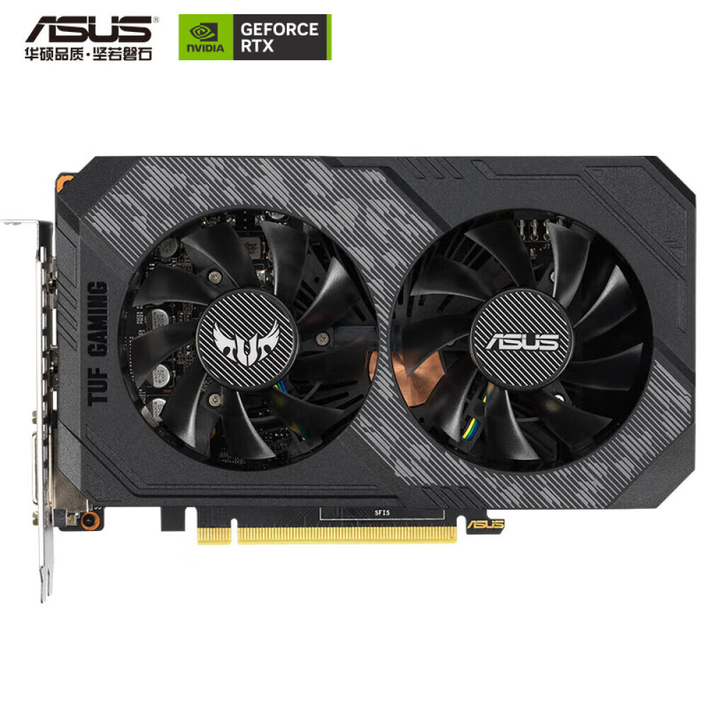 

Видеокарта игровая Asus TUF Gaming GeForce GTX 1660S GDDR6 6GB для настольных ПК