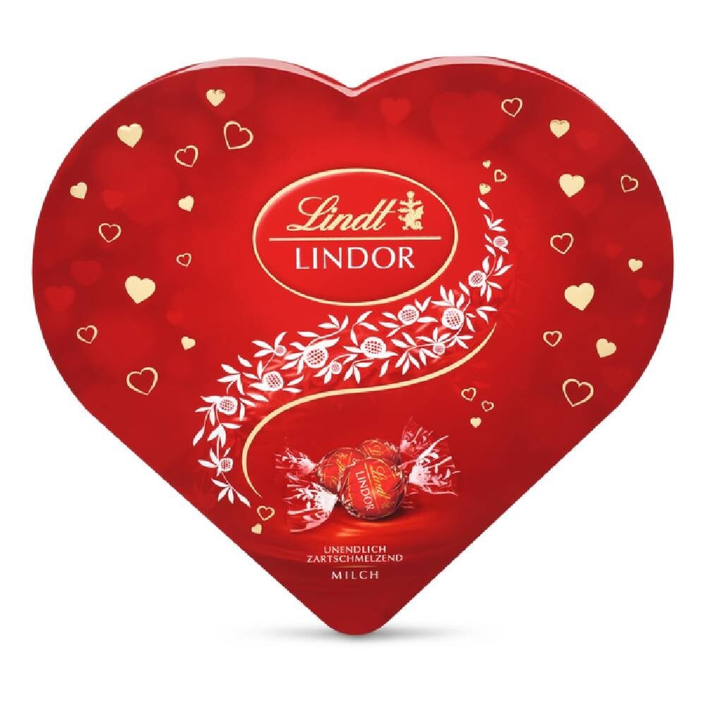 

Конфеты Lindt Lindor Herzpackung, молочный шоколад, 325г