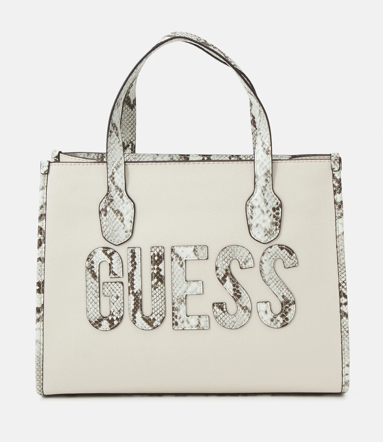 

Сумка-тоут Guess Silvana Compartment, бежевый