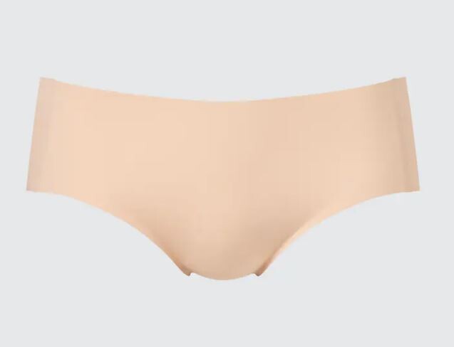 

Бесшовное нижнее белье ультра Uniqlo Airism Ultra Seamless Hiphugger, бежевый