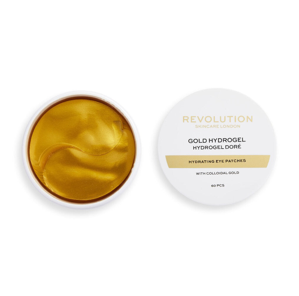 

Revolution Skincare Gold Eye Hydrogel Гидрогелевые патчи для глаз с коллоидным золотом Гидрогелевые патчи для глаз 60шт.
