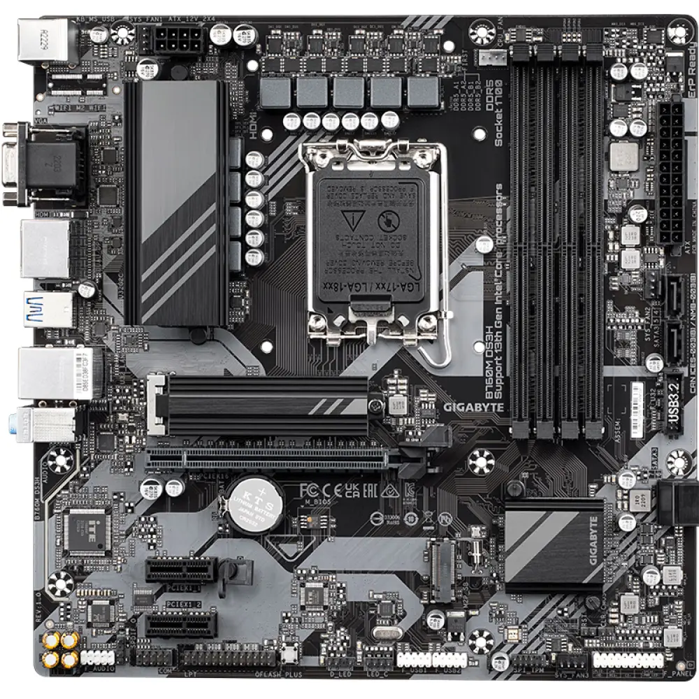 

Материнская плата Gigabyte B760M DS3H DDR5