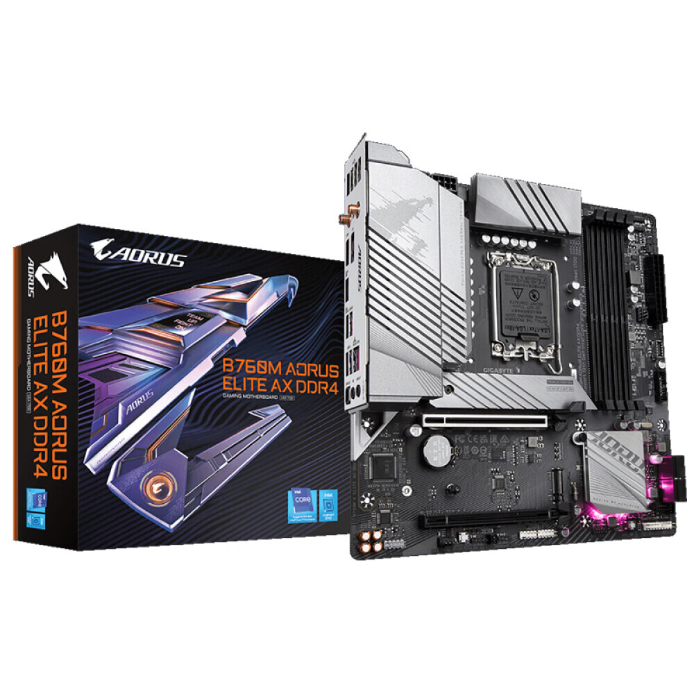 

Материнская плата Gigabyte B760M AORUS ELITE AX DDR4