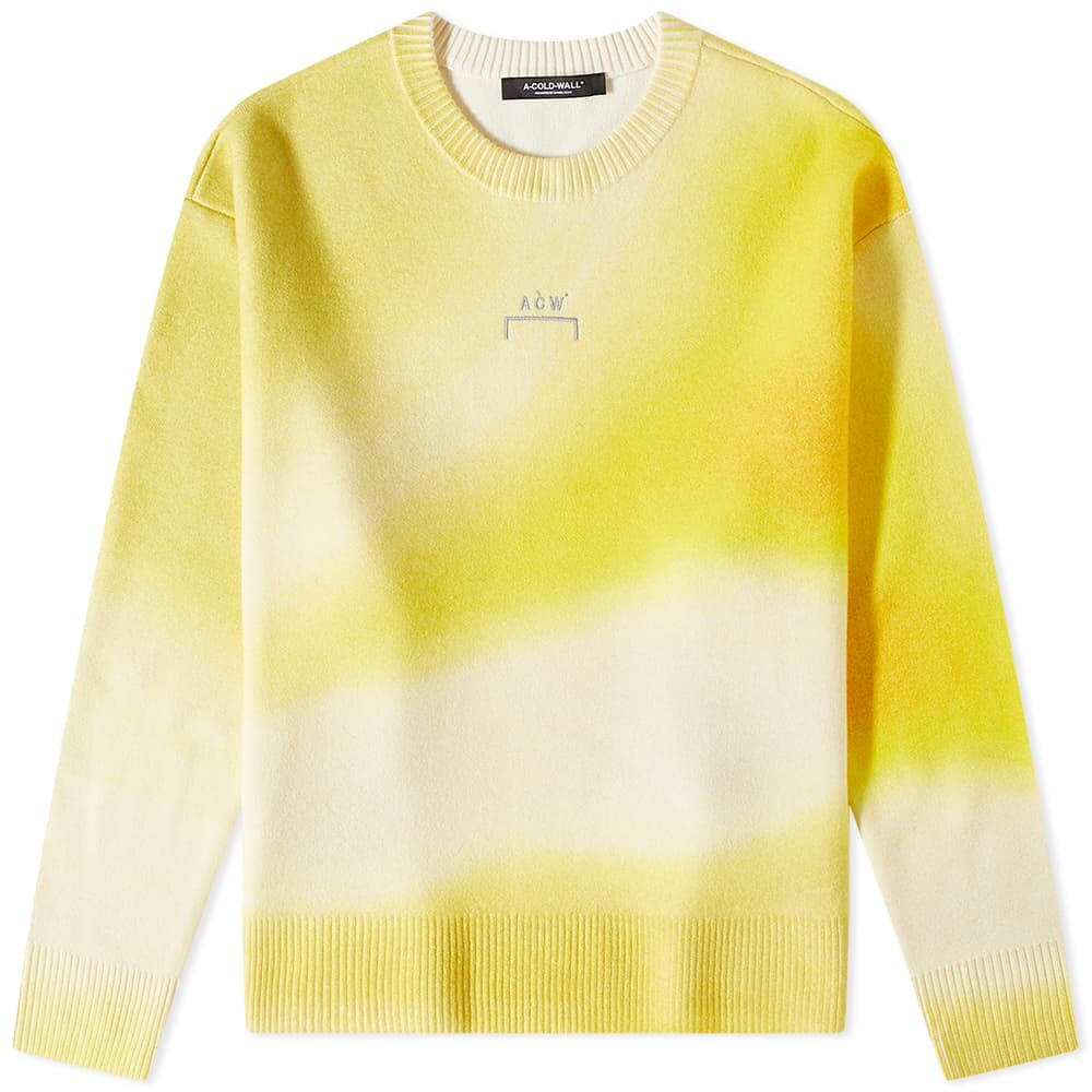

Джемпер A-COLD-WALL* Gradient Crew Knit, Желтый