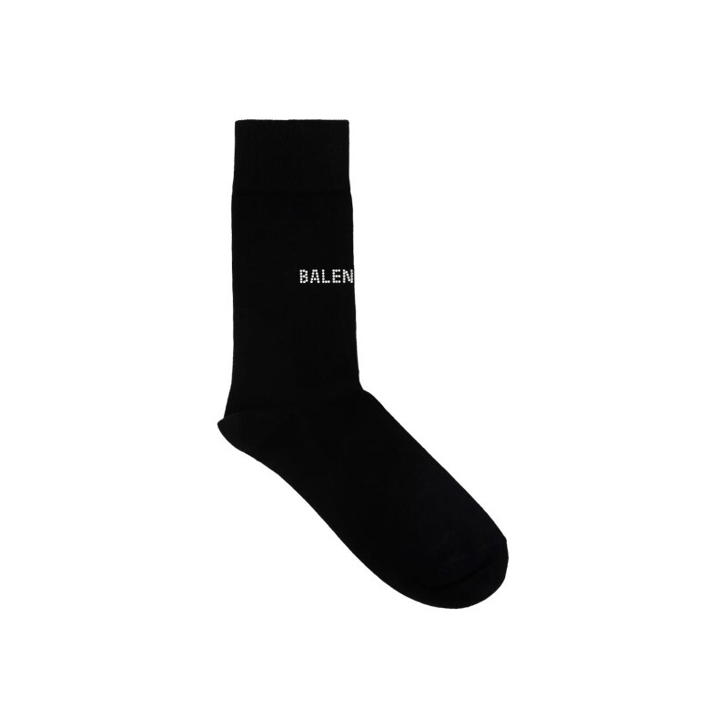

Носки Balenciaga Classic, черный/серебристый