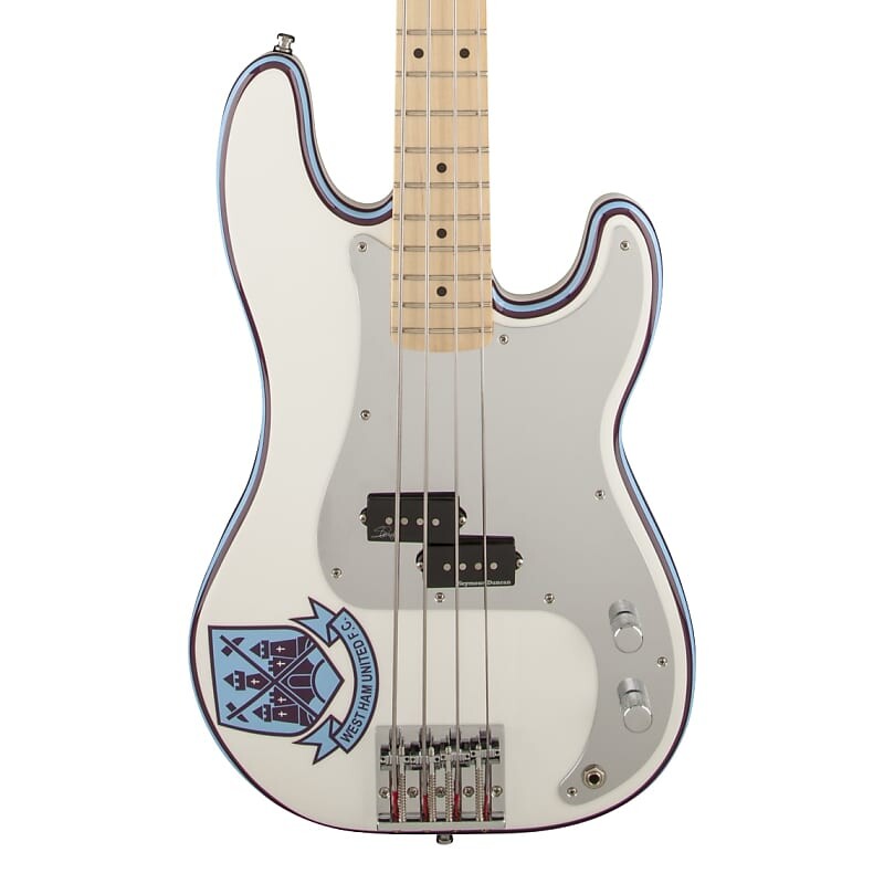 

Бас-гитара Fender Steve Harris Artist Series Signature Precision Bass — олимпийский белый