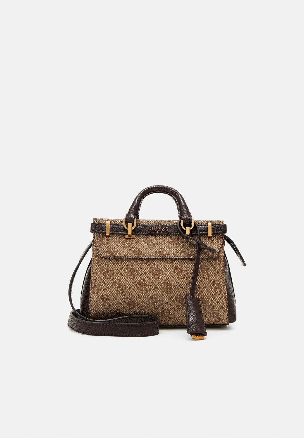 

Мини-сумка Guess Sestri Logo, коричневый