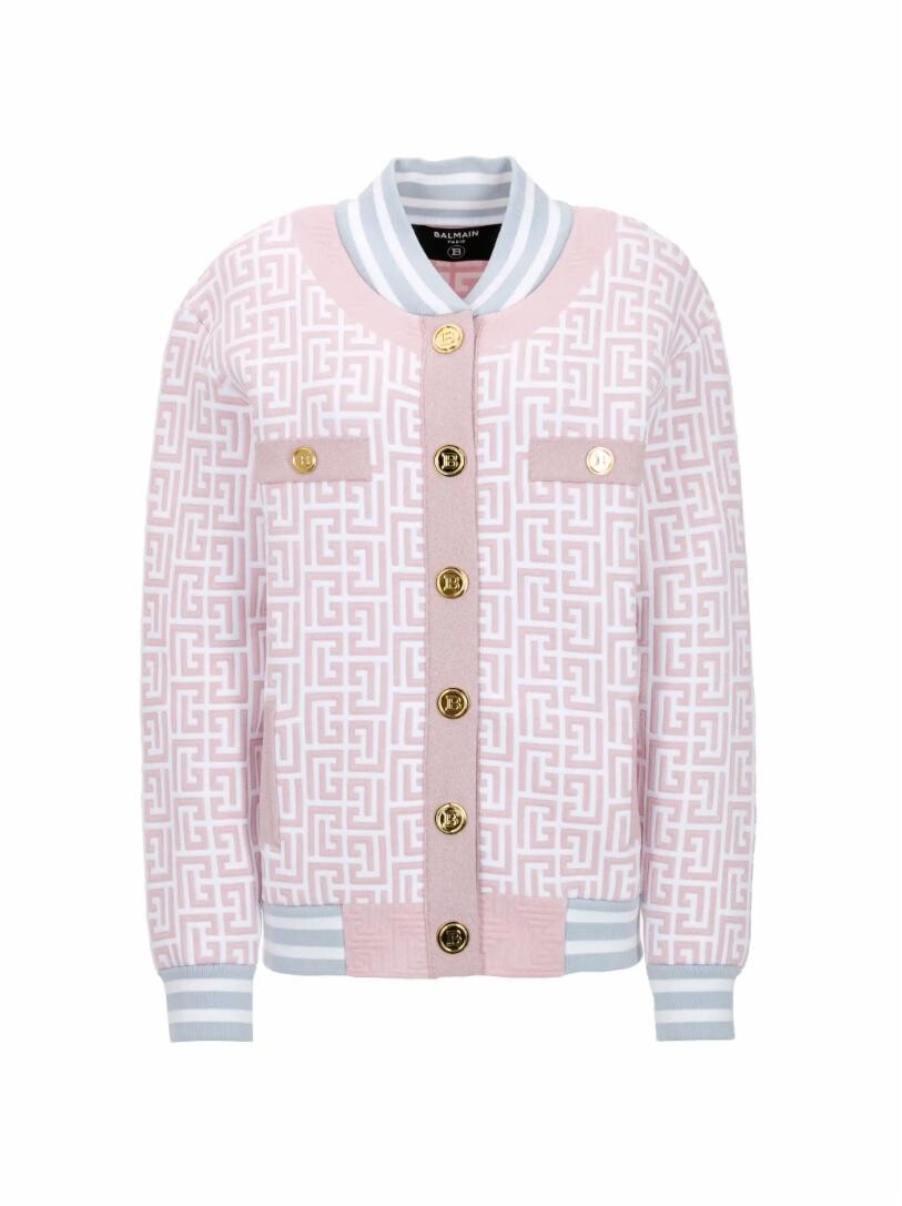 

Бомбер с монограммой Balmain