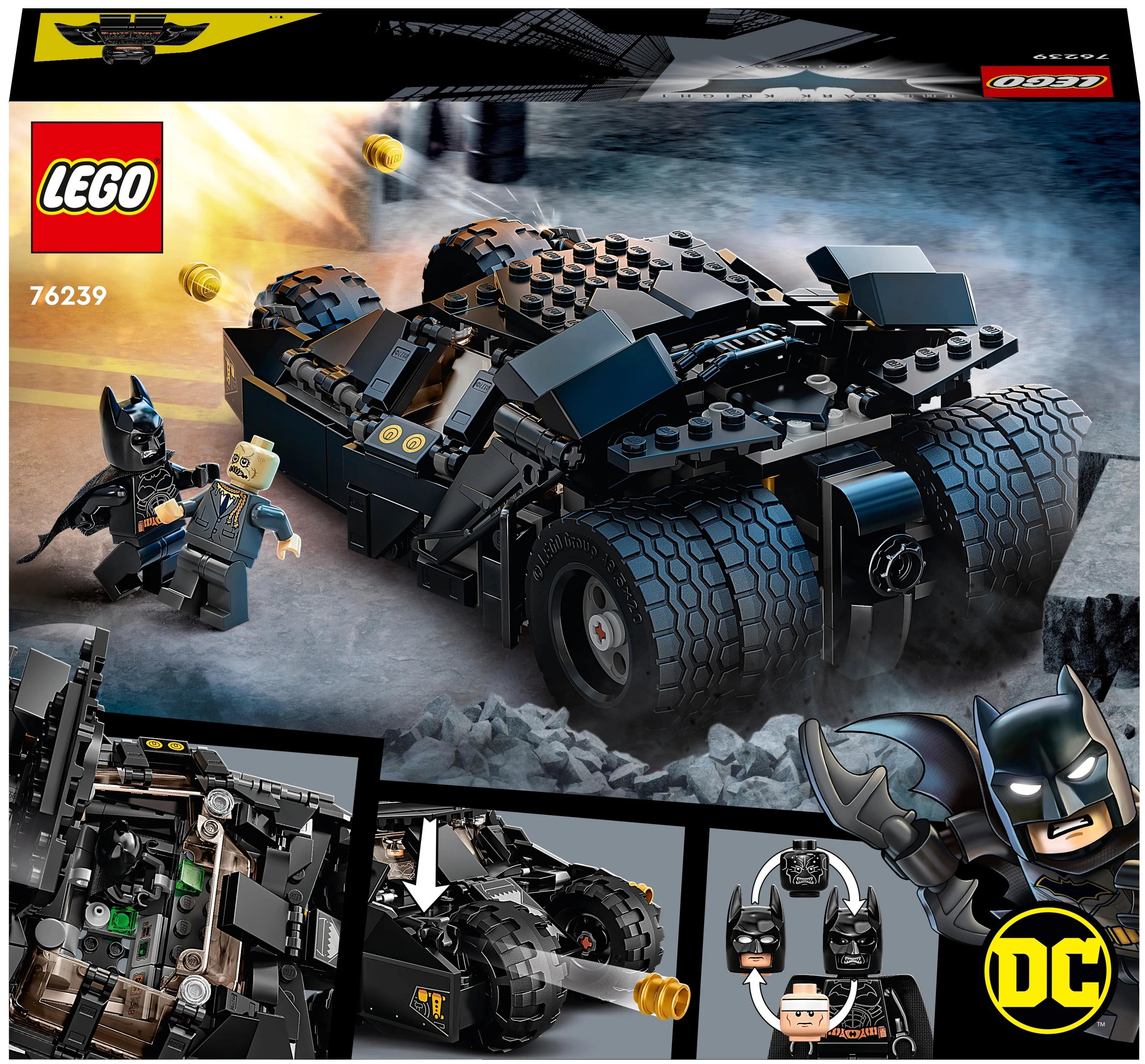 Конструктор LEGO Building Blocks Super Heroes 76239 Bat Chariot Battle the  Scarecrow – заказать из-за рубежа в «CDEK.Shopping»