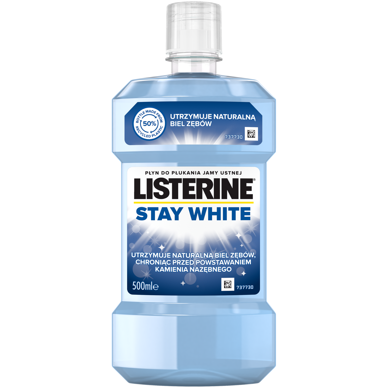 цена Listerine Stay White жидкость для полоскания рта, 500 мл