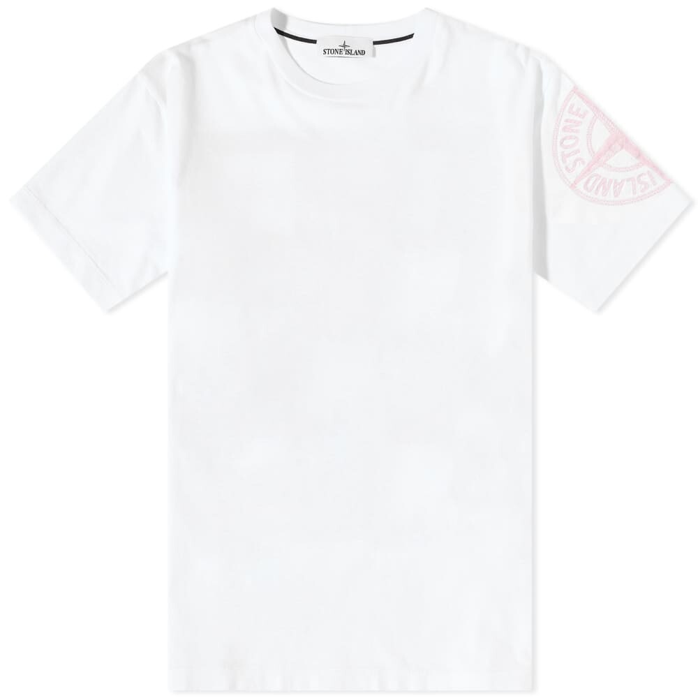 

Футболка Stone Island Stitches Logo One Sleeve Tee