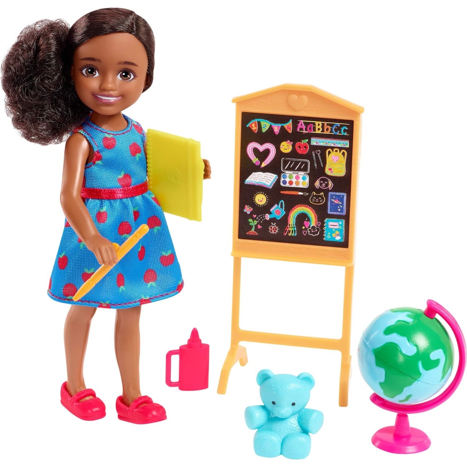 Кукла Barbie Челси учится профессии учитель серии кукол HCK69