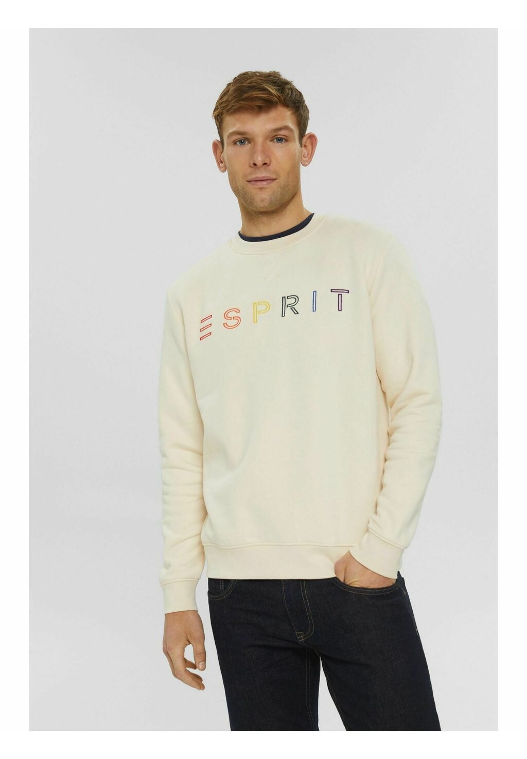 

Свитшот Esprit, бежевый