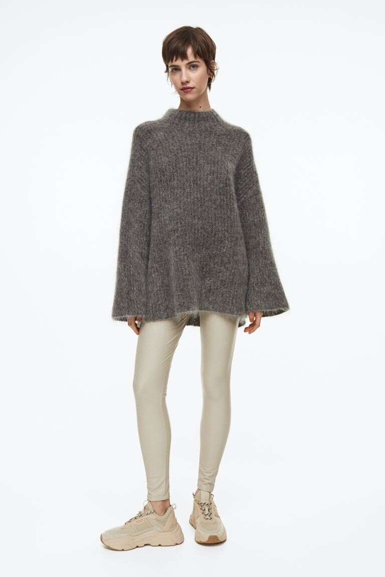 

Леггинсы из искусственной кожи H&M, светло-бежевый