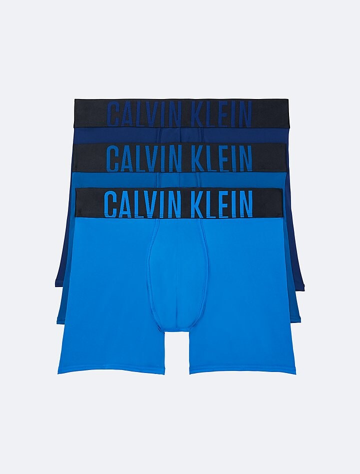 

Комплект из 3 трусов-боксеров Intense Power Micro Calvin Klein, синий