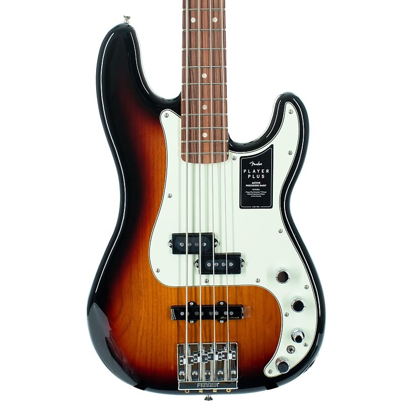 

Fender Player Plus Precision Bass Pau Ferro, 3 цвета Sunburst
