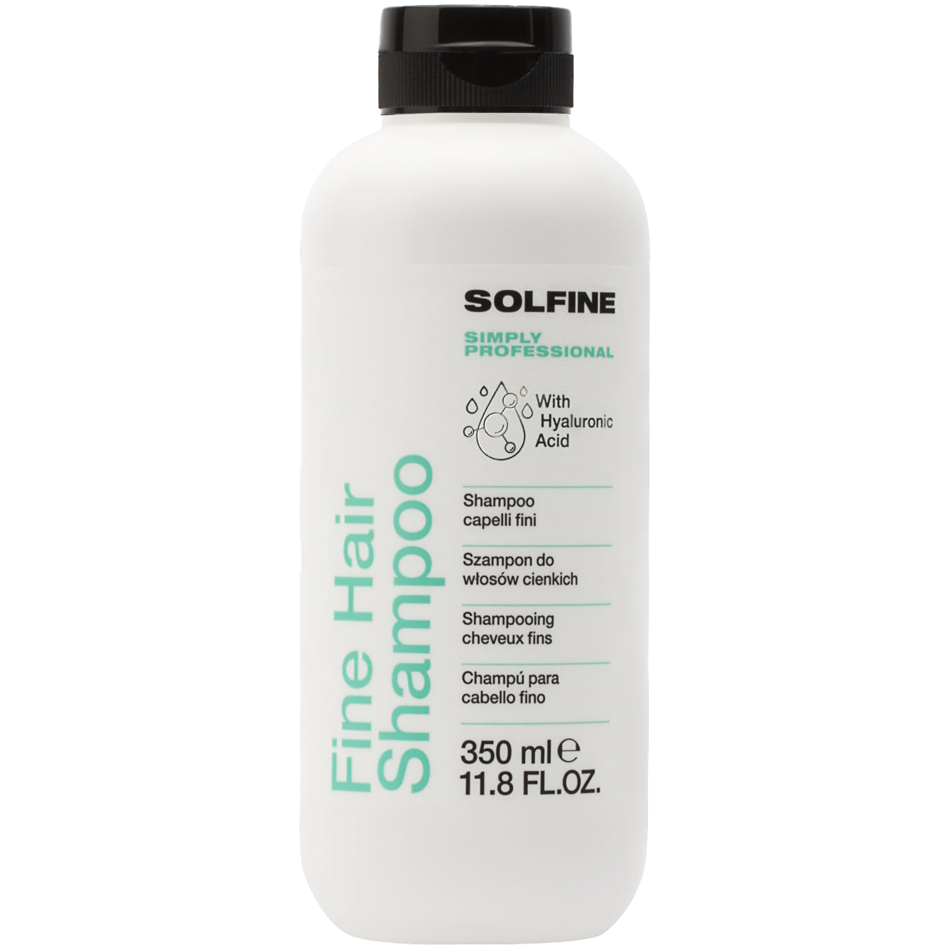 цена Solfine шампунь для тонких волос FINE, 350 мл