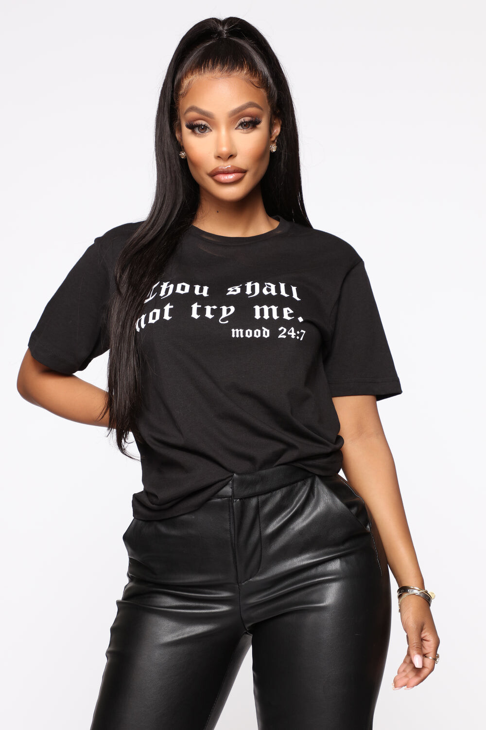 

Топ Fashion Nova MGA1222, черный