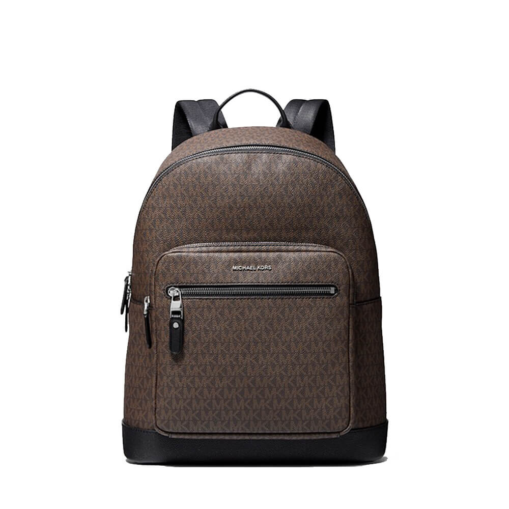 

Рюкзак Michael Kors Hudson Logo, коричневый/чёрный