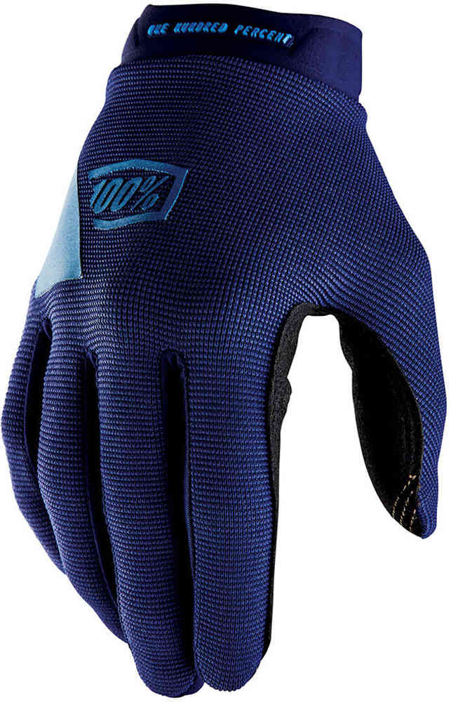 100% Ridecamp Велосипедные перчатки, синий