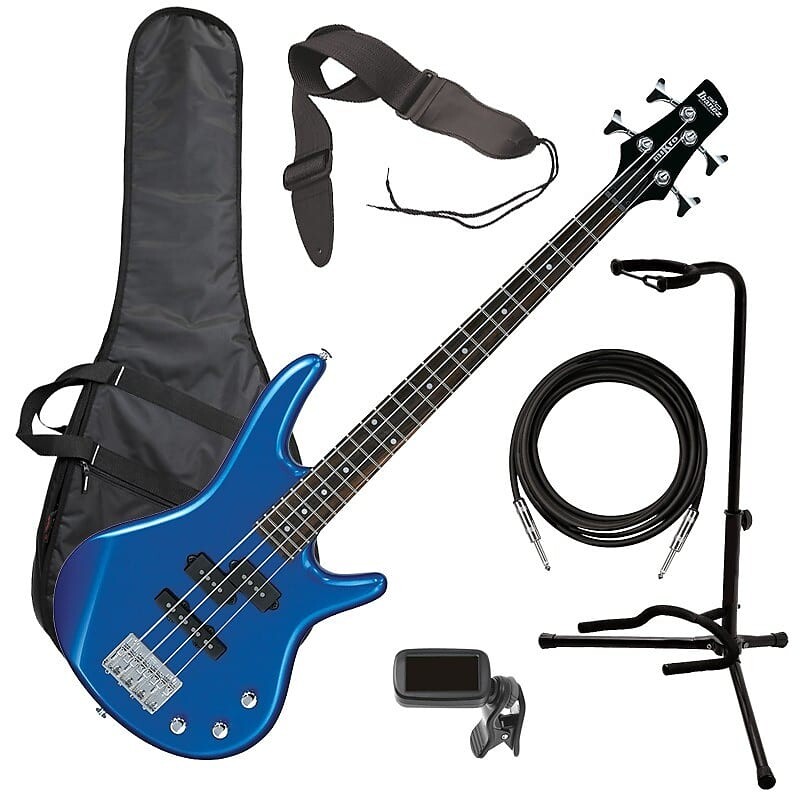 

Бас-гитара Ibanez GSRM20 miKro - Starlight Blue BASS ESSENTIALS BUNDLE