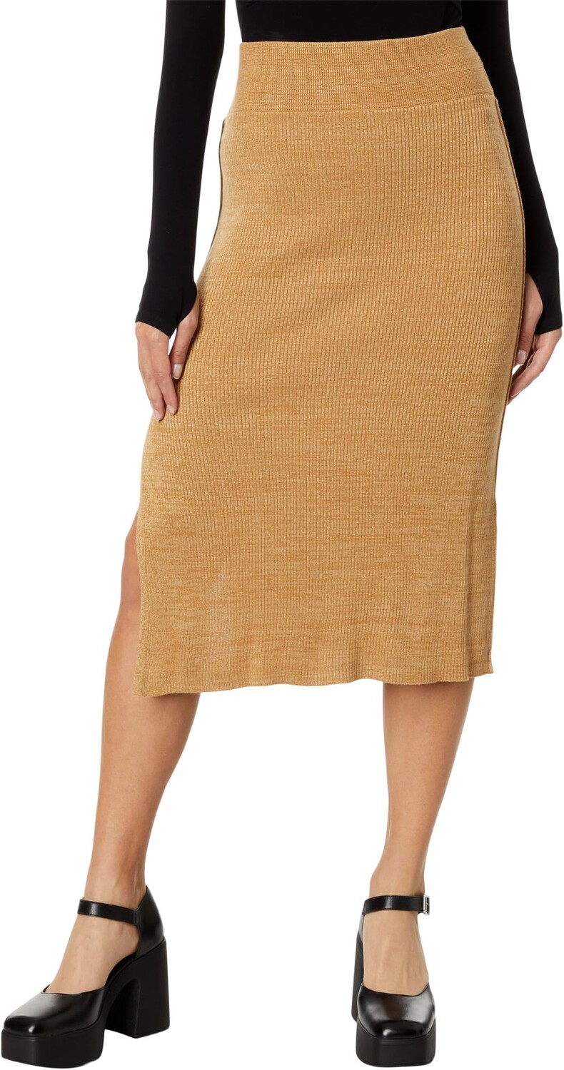 

Юбка Golden Hour Midi Free People, цвет Apple Pie Combo