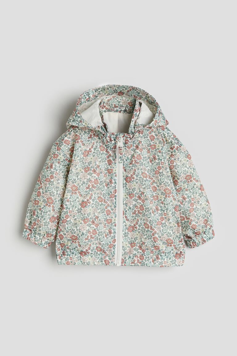 

Куртка с капюшоном H&M, зеленый