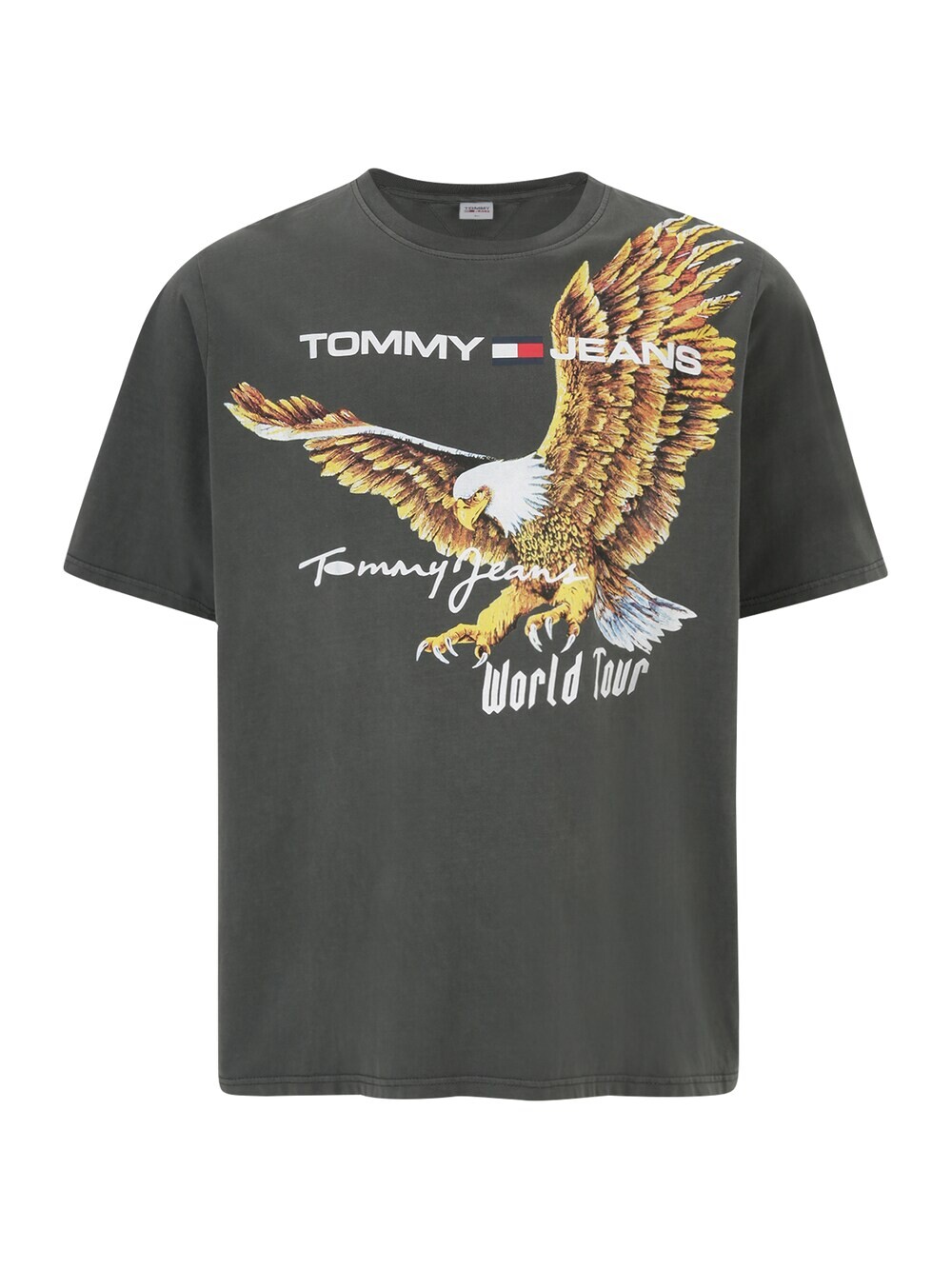 

Футболка Tommy Jeans Plus, серый