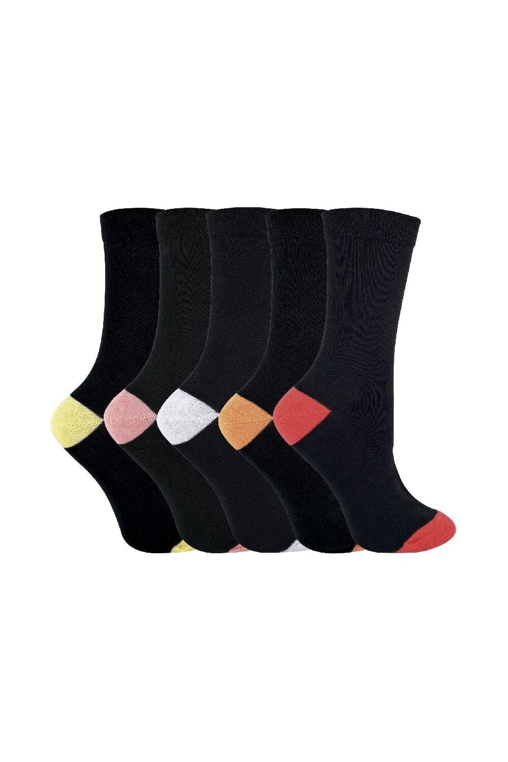 

Цветные носки на пятке и носке с мягким верхом из хлопка Sock Snob, оранжевый