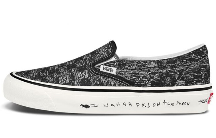 

Кроссовки Vans Raising By Wolves X Og Classic Slip-On Lx 'Tv Static'