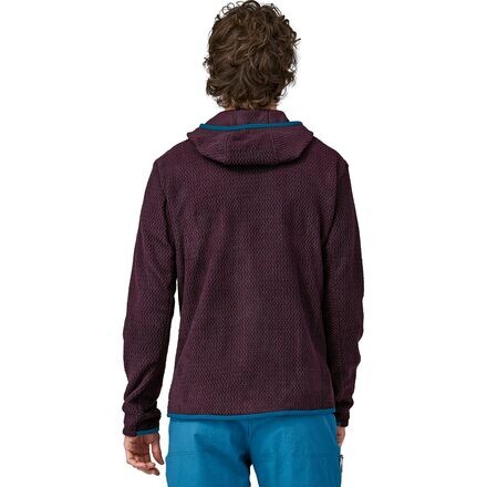

Куртка R1 Air с капюшоном на молнии во всю длину мужская Patagonia, цвет Obsidian Plum