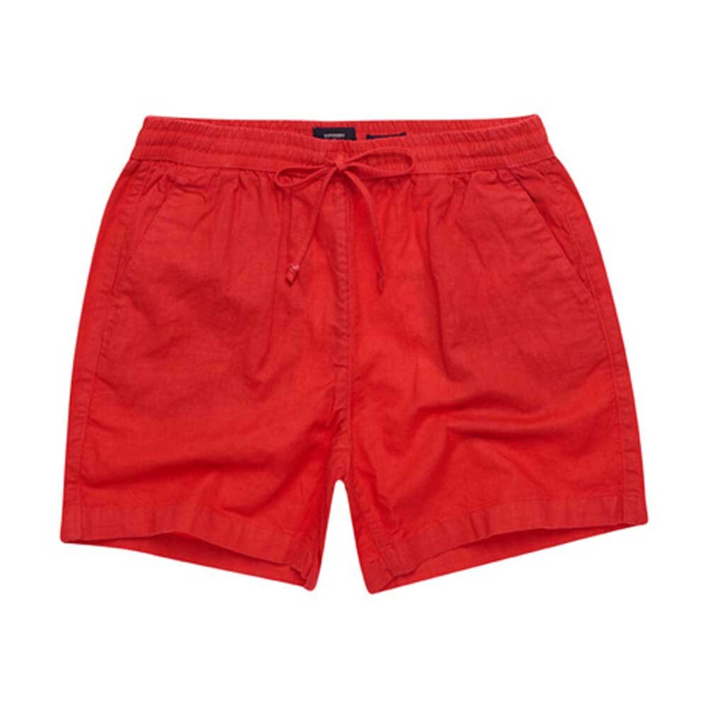 

Шорты Superdry Linen Sunscorched, красный