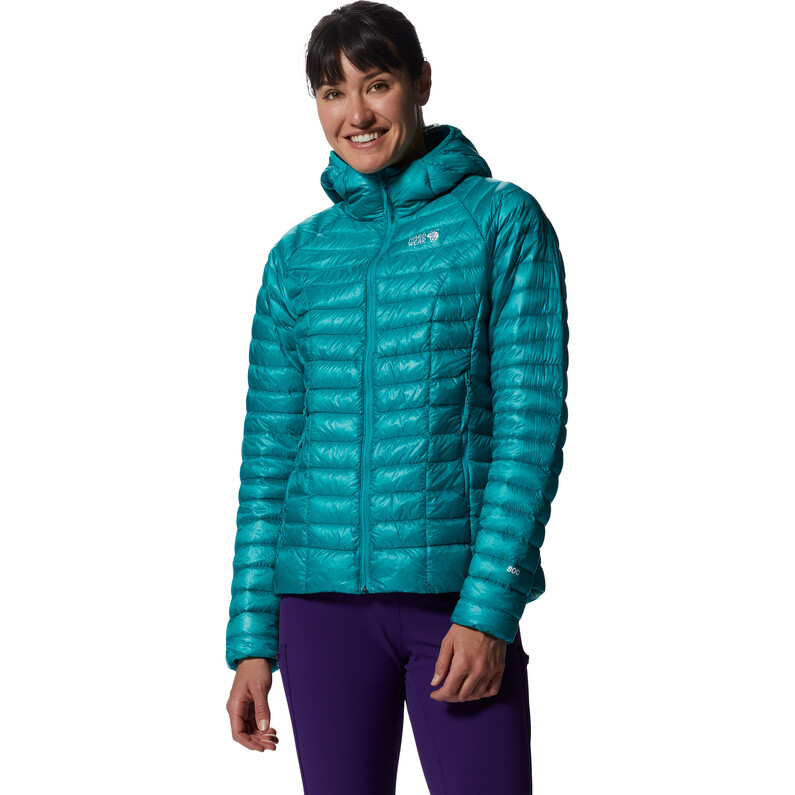

Женская куртка с капюшоном Ghost Whisperer 2 Mountain Hardwear, бирюзовый